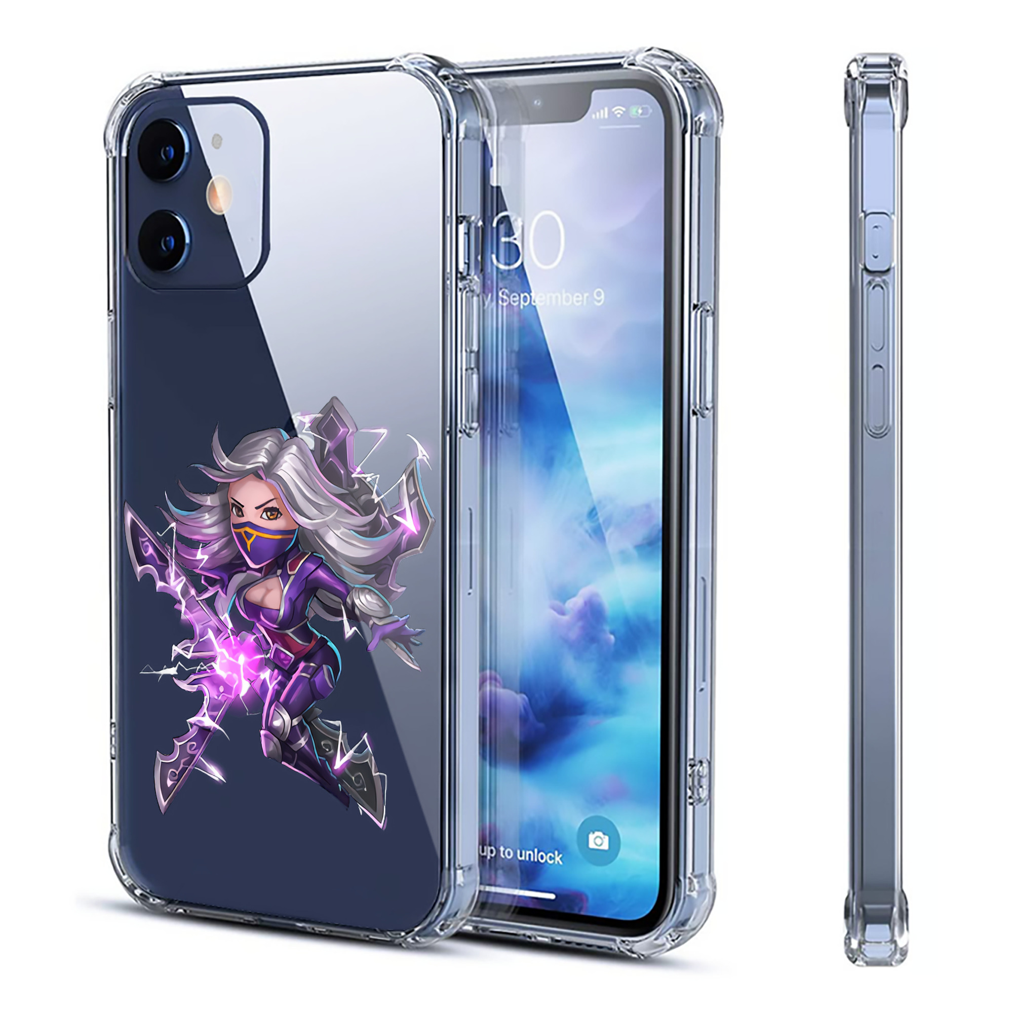 （画像用） リーグ・オブ・レジェンド League of Legends LOL 【iPhone 12シリーズ対応】透明スマホケース（クリアソフトケース）